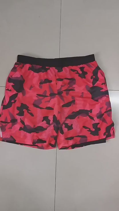 Short de basket-ball respirant à séchage rapide pour homme, short d'entraînement très élastique avec poches intérieures, short de sport | DK45 