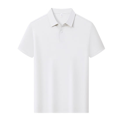 100-Count Mercerized Cotton Polo Shirt | Antibacterial & Cooling | Unisex Summer Short Sleeve Polo Tee | L11-8230
