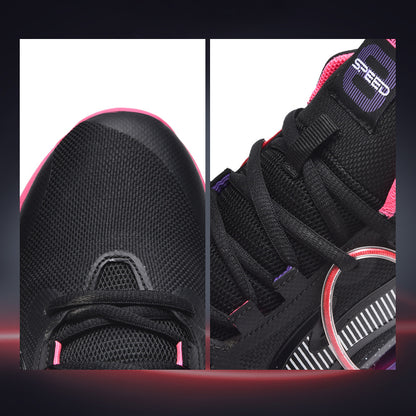 Baskets montantes élégantes pour hommes, chaussures de basket-ball athlétiques |