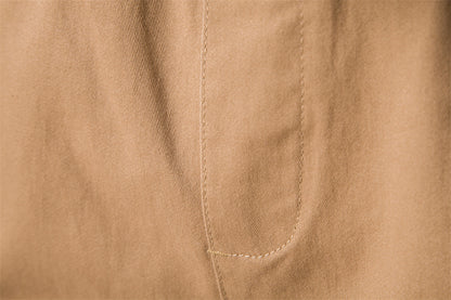 Men's Causal Solid Color Cargo Pants Streetwear Trousers | PT075
