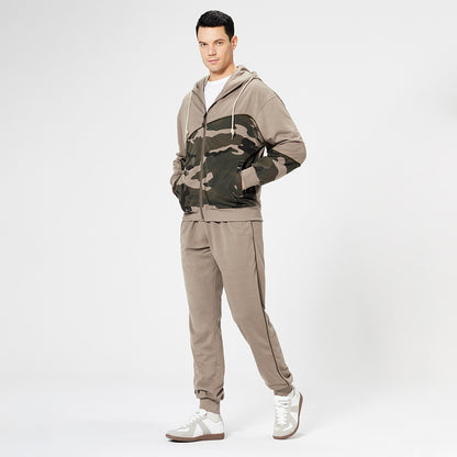 Survêtement à capuche à coupe rapide camouflage de qualité supérieure pour hommes | TZ93 