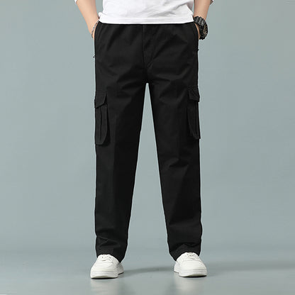 Pantalon cargo décontracté pour homme avec cordon de serrage et pantalon de jogging athlétique pour le sport et l'extérieur | 8588
