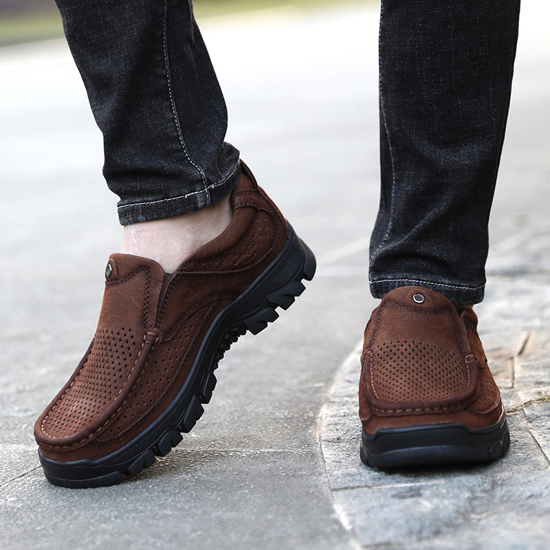 Scarpe da trekking in vera pelle da uomo | 32378