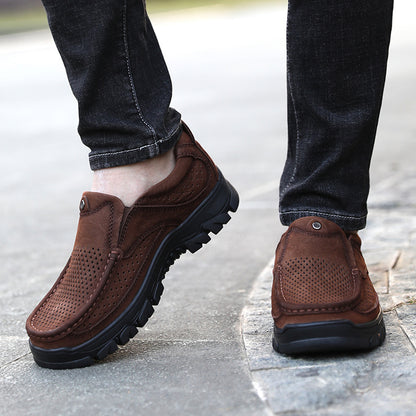 Scarpe da trekking in vera pelle da uomo | 32378