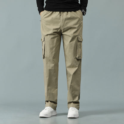 Pantalon cargo décontracté pour homme avec cordon de serrage et pantalon de jogging athlétique pour le sport et l'extérieur | 8588