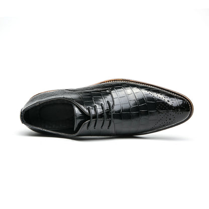 Men's Casual Wedding Boots Formal Lace Up Brogue Shoes | 681-29