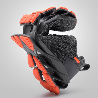 Chaussures de sport confortables en zigzag pour hommes | 9035