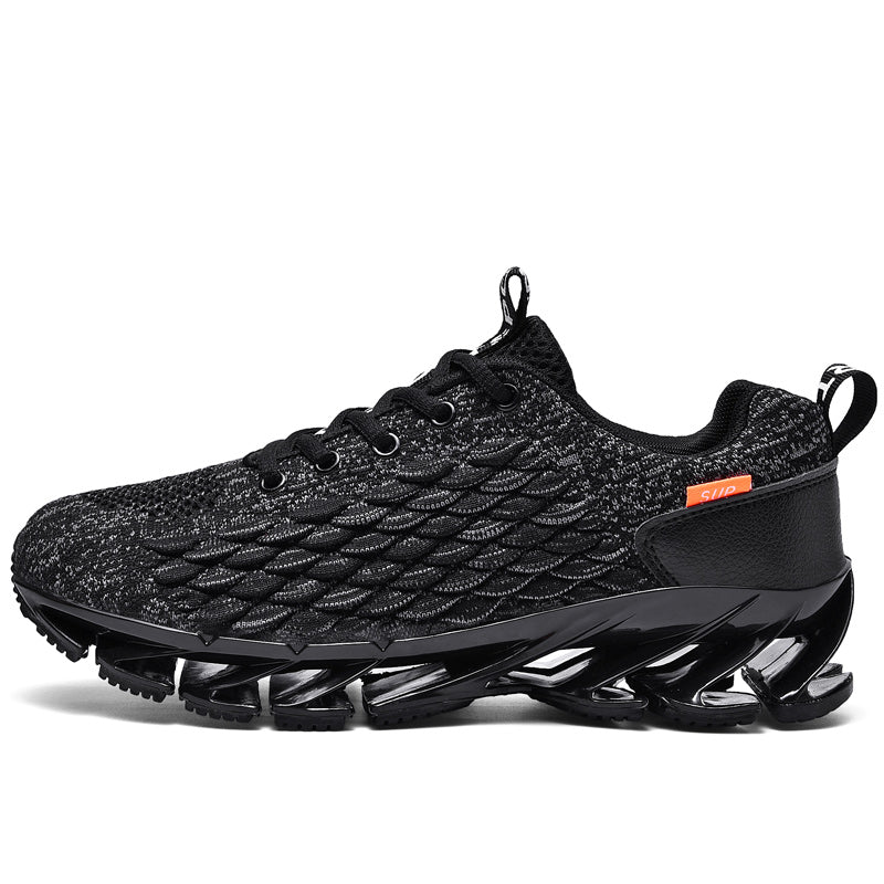 Chaussures de sport confortables en zigzag pour hommes | 9035