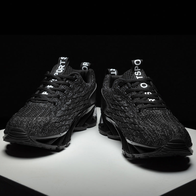 Chaussures de sport confortables en zigzag pour hommes | 9035