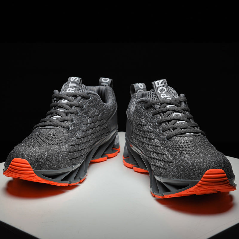 Chaussures de sport confortables en zigzag pour hommes | 9035