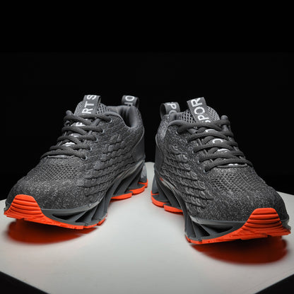 Chaussures de sport confortables en zigzag pour hommes | 9035