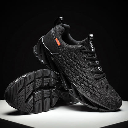 Chaussures de sport confortables en zigzag pour hommes | 9035