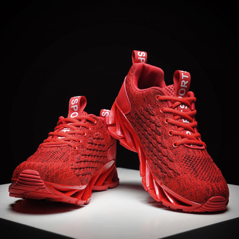 Chaussures de sport confortables en zigzag pour hommes | 9035