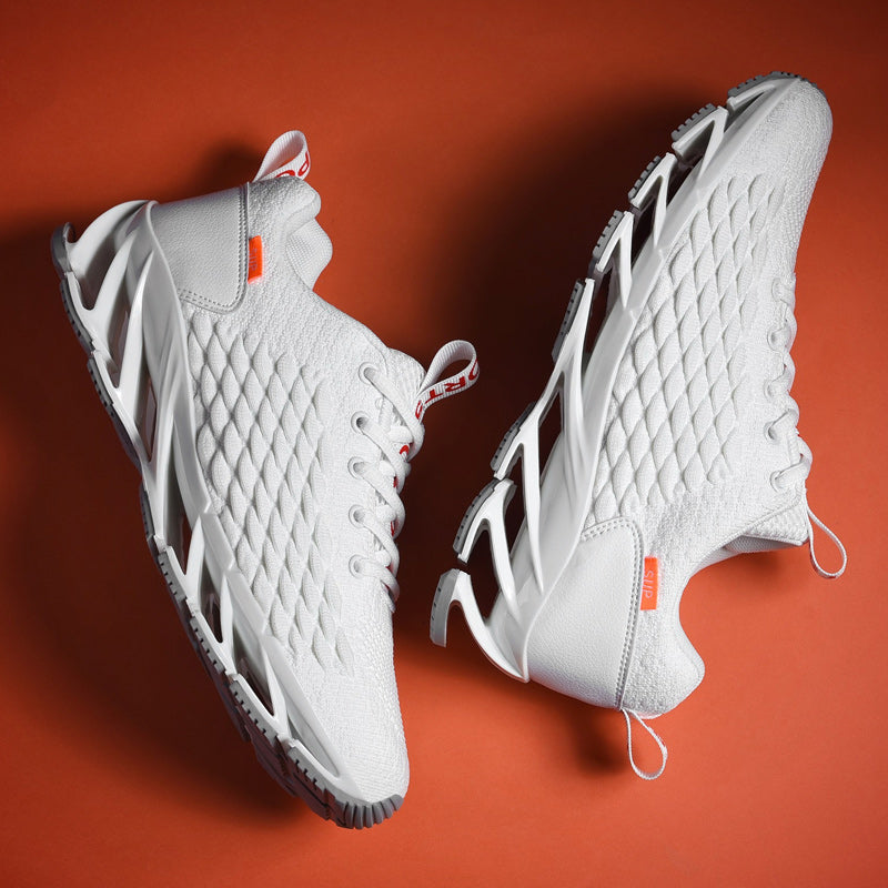 Chaussures de sport confortables en zigzag pour hommes | 9035