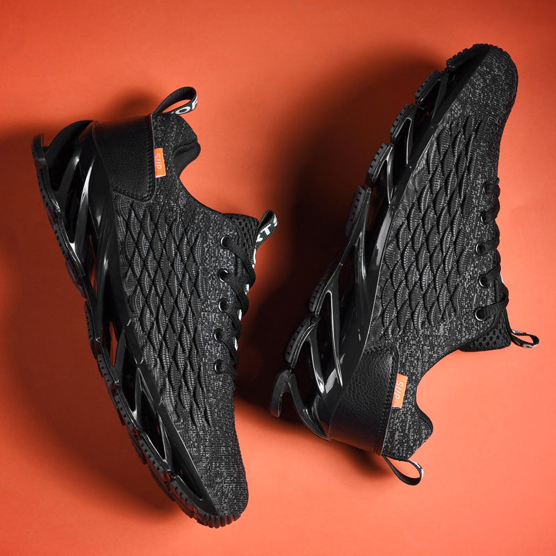Chaussures de sport confortables en zigzag pour hommes | 9035