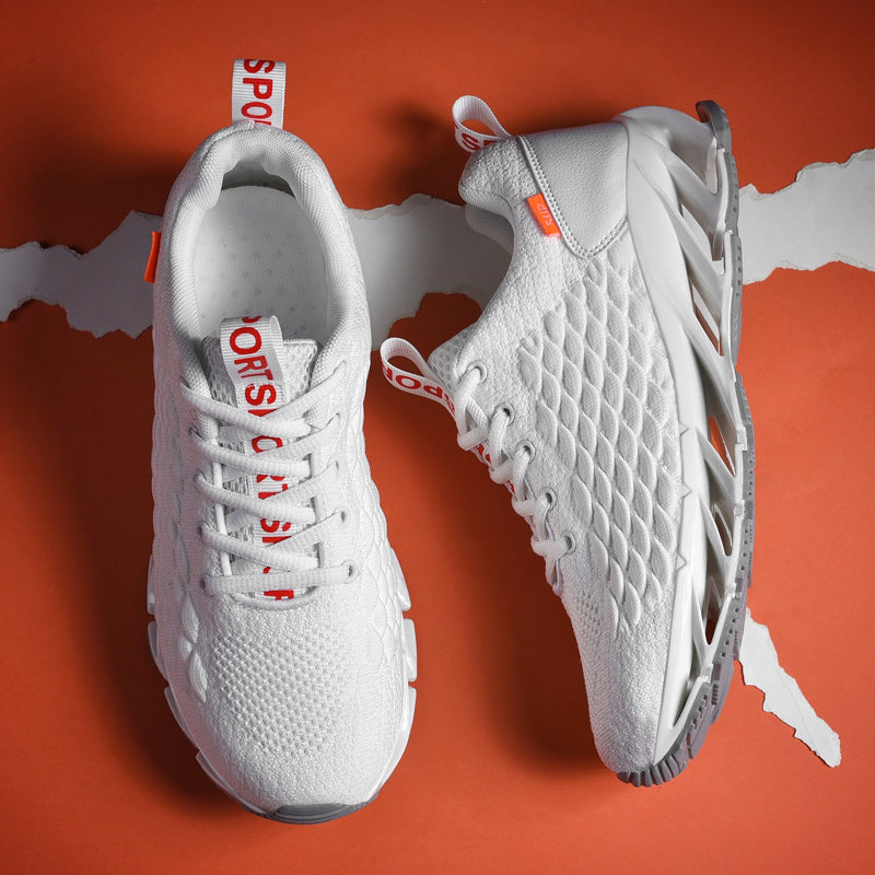 Chaussures de sport confortables en zigzag pour hommes | 9035