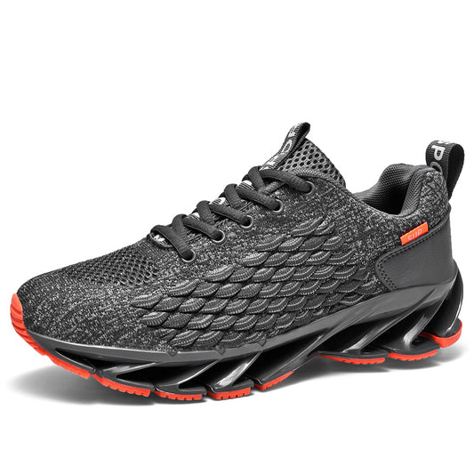 Chaussures de sport confortables en zigzag pour hommes | 9035