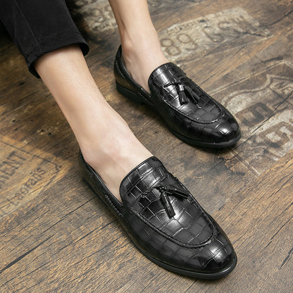 Mocassini morbidi da uomo in stile estivo, scarpe in pelle | 7931 