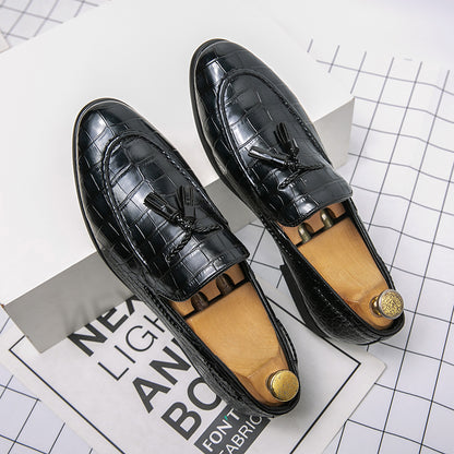 Mocassini morbidi da uomo in stile estivo, scarpe in pelle | 7931 