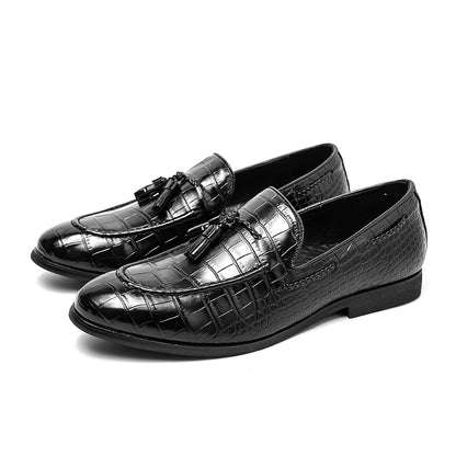 Mocassini morbidi da uomo in stile estivo, scarpe in pelle | 7931 