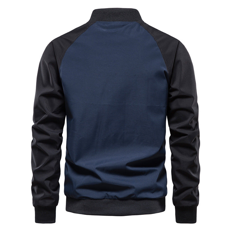 Giubbotti bomber da uomo primavera autunno Full Zip Active Coat Outwear-AXJK11