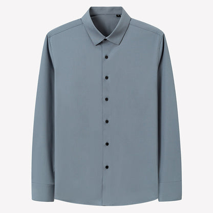 Camicie eleganti da uomo in modal, a maniche lunghe, elasticizzate, formali | C2080 