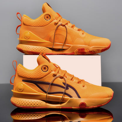 Baskets montantes élégantes pour hommes, chaussures de basket-ball athlétiques |