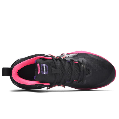 Baskets montantes élégantes pour hommes, chaussures de basket-ball athlétiques |