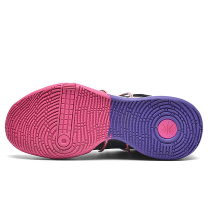 Baskets montantes élégantes pour hommes, chaussures de basket-ball athlétiques |