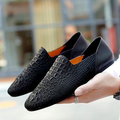 Scarpe da uomo in pelle con punta rotonda britannica | 2025 