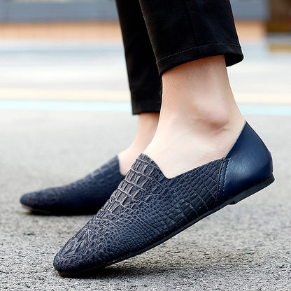 Scarpe da uomo in pelle con punta rotonda britannica | 2025 