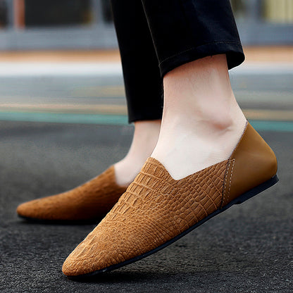 Scarpe da uomo in pelle con punta rotonda britannica | 2025 
