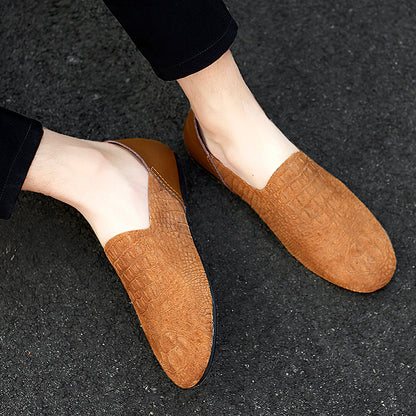 Scarpe da uomo in pelle con punta rotonda britannica | 2025 