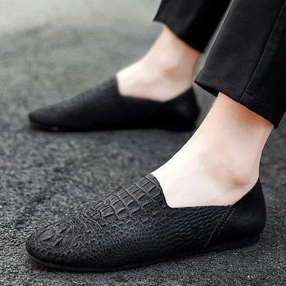 Scarpe da uomo in pelle con punta rotonda britannica | 2025 