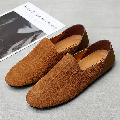 Scarpe da uomo in pelle con punta rotonda britannica | 2025 