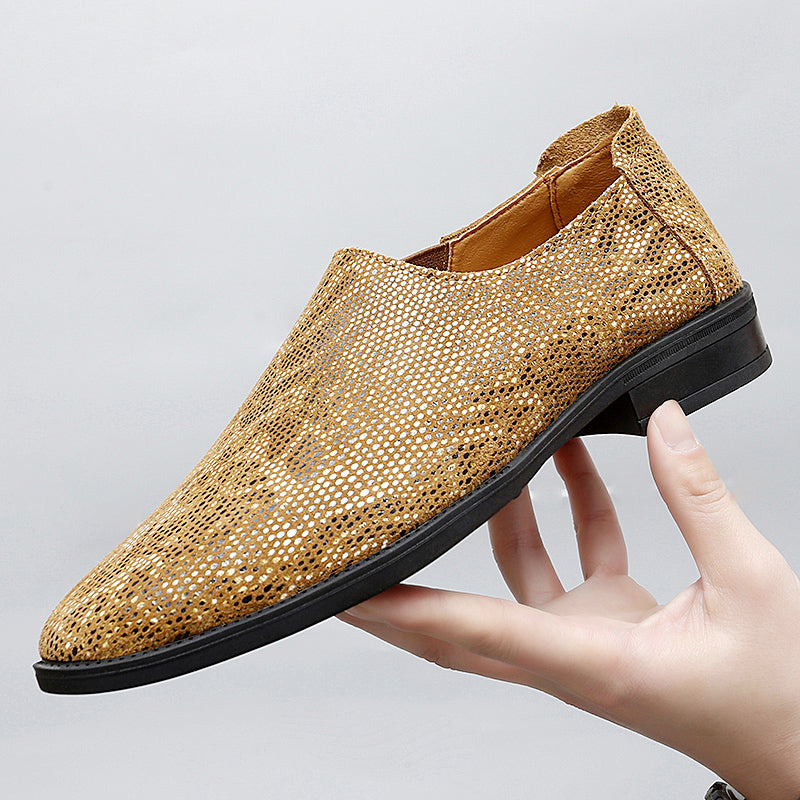 Mocassino da uomo in stile standard con suola interna ed esterna | 8816 
