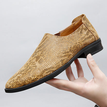 Mocassino da uomo in stile standard con suola interna ed esterna | 8816 