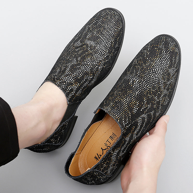 Mocassino da uomo in stile standard con suola interna ed esterna | 8816 