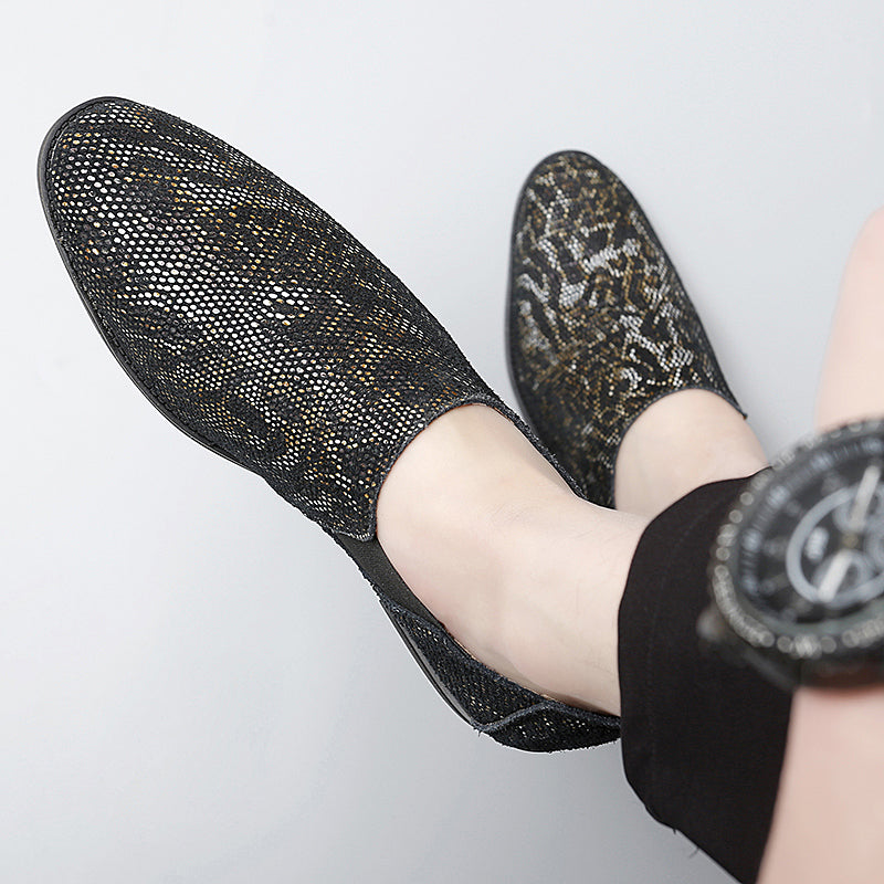 Mocassino da uomo in stile standard con suola interna ed esterna | 8816 