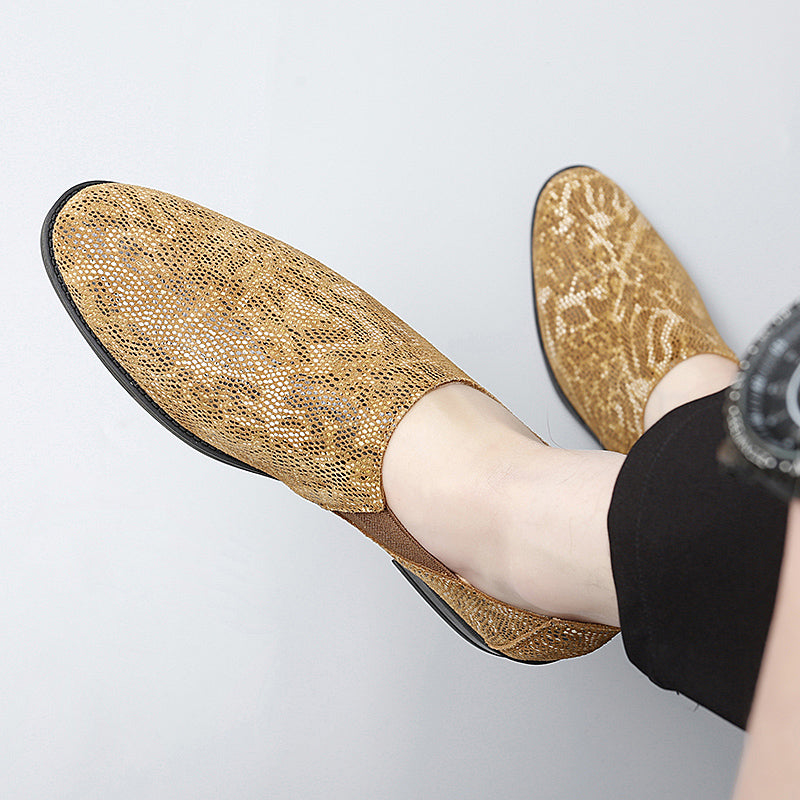 Mocassino da uomo in stile standard con suola interna ed esterna | 8816 
