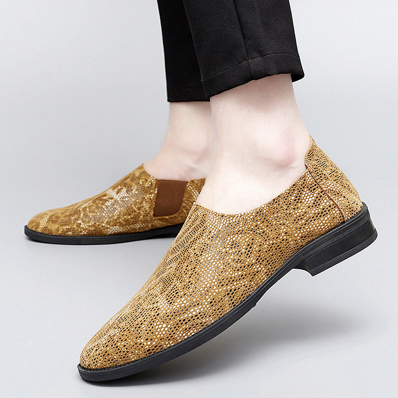 Mocassino da uomo in stile standard con suola interna ed esterna | 8816 
