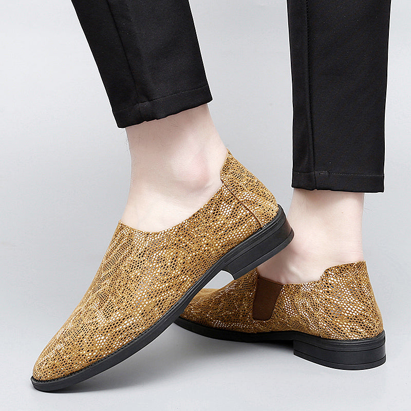 Mocassino da uomo in stile standard con suola interna ed esterna | 8816 