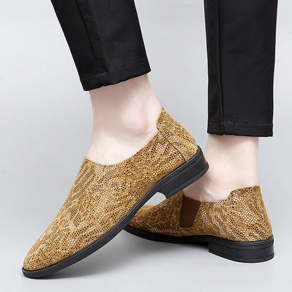 Mocassino da uomo in stile standard con suola interna ed esterna | 8816 