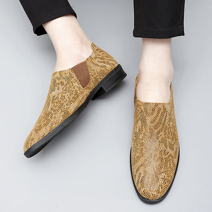 Mocassino da uomo in stile standard con suola interna ed esterna | 8816 