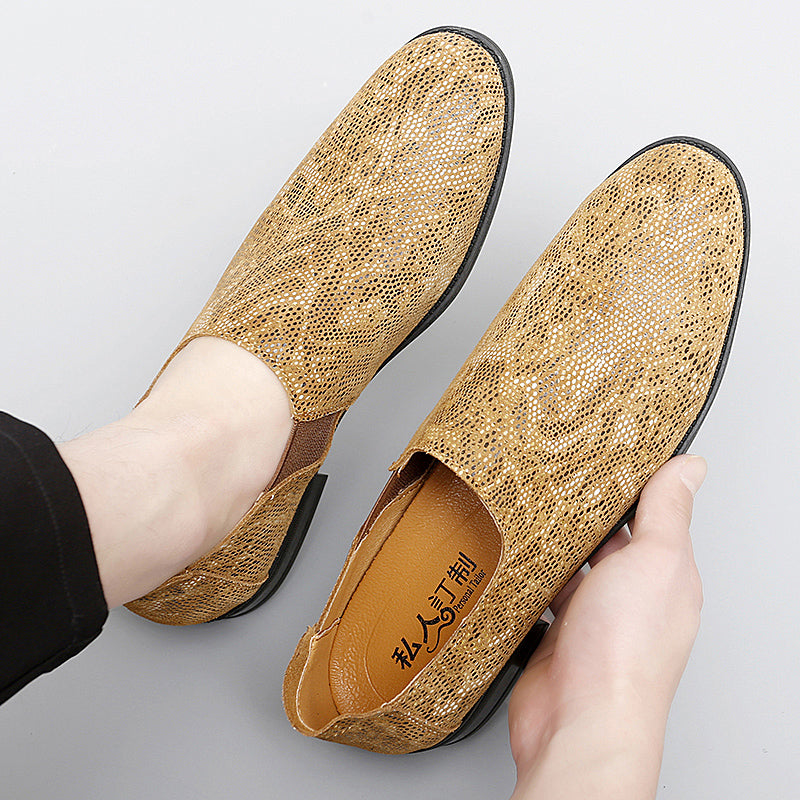 Mocassino da uomo in stile standard con suola interna ed esterna | 8816 