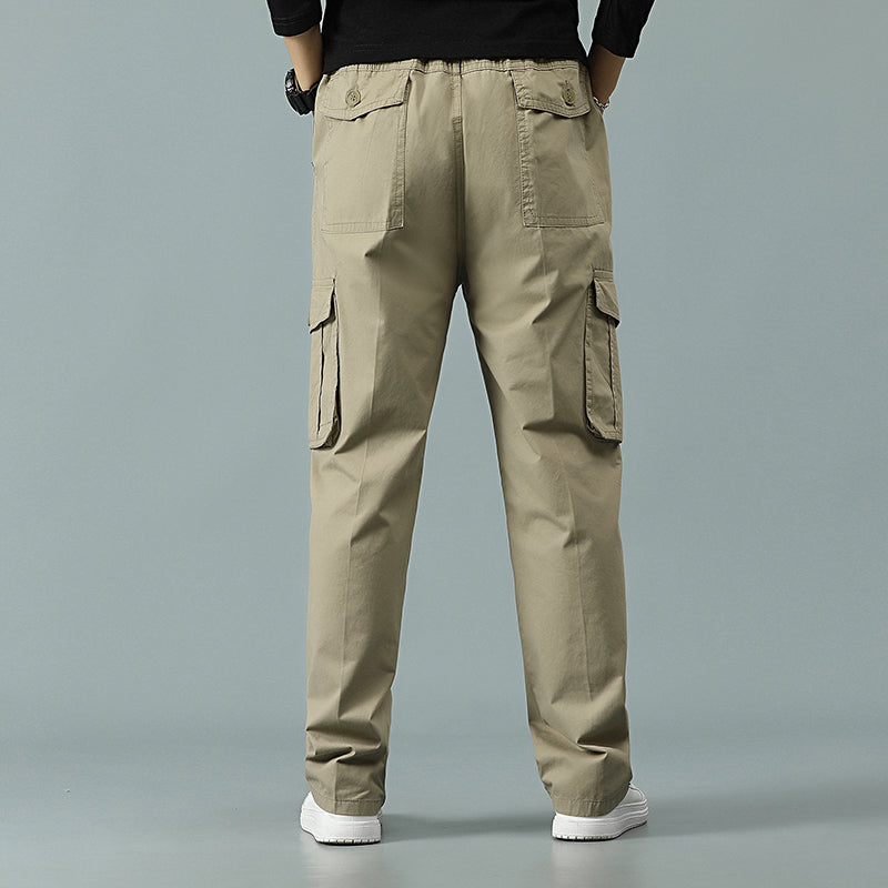 Pantalon cargo décontracté pour homme avec cordon de serrage et pantalon de jogging athlétique pour le sport et l'extérieur | 8588