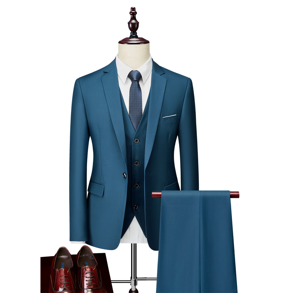 Costume 3 pièces pour homme de qualité supérieure, coupe classique et élégante | X19