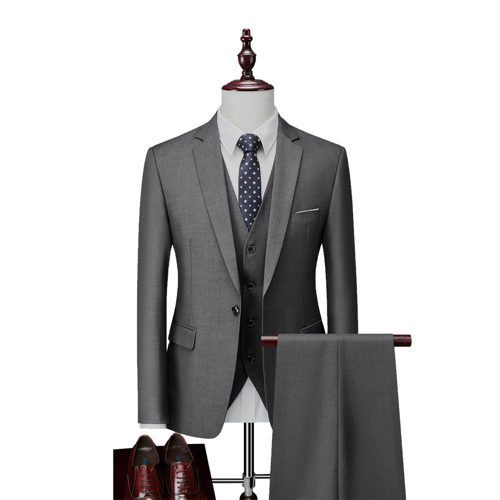 Costume 3 pièces pour homme de qualité supérieure, coupe classique et élégante | X19