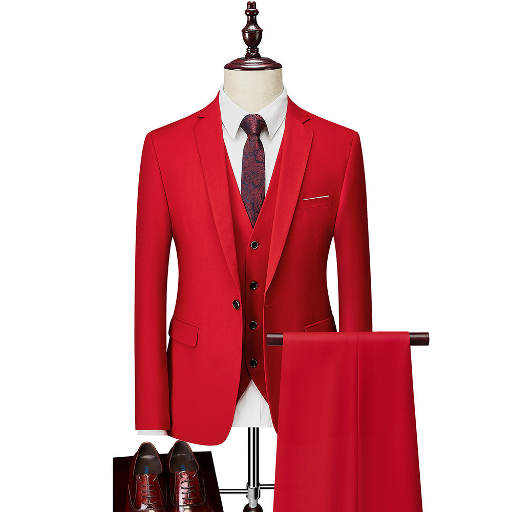 Costume 3 pièces pour homme de qualité supérieure, coupe classique et élégante | X19