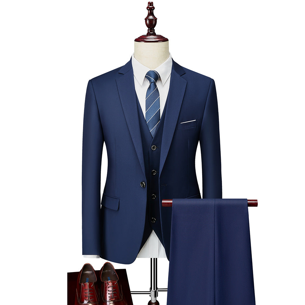Costume 3 pièces pour homme de qualité supérieure, coupe classique et élégante | X19